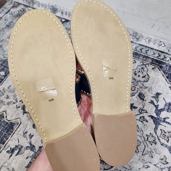 Jack Rodgers Cocker Spaniel embroidered Sandals - Picture 4 of 4